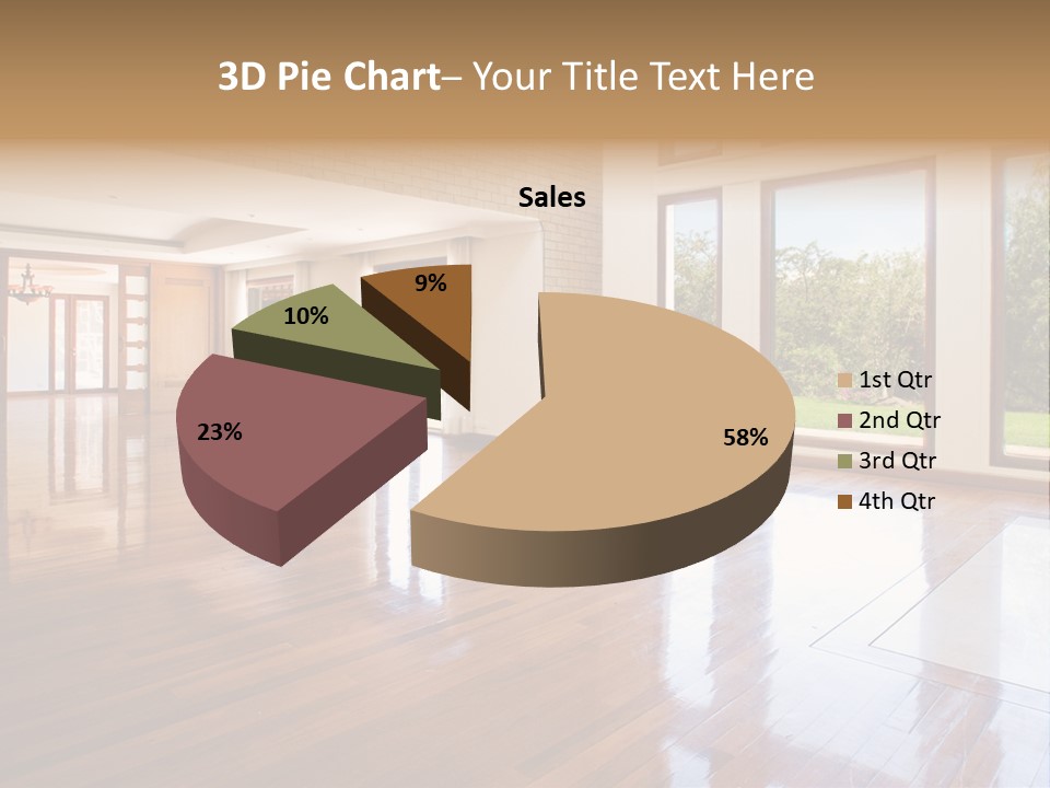 Light Trees Open PowerPoint Template