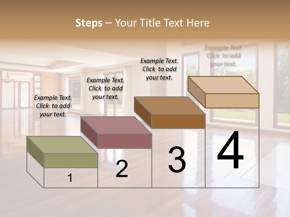 Light Trees Open PowerPoint Template