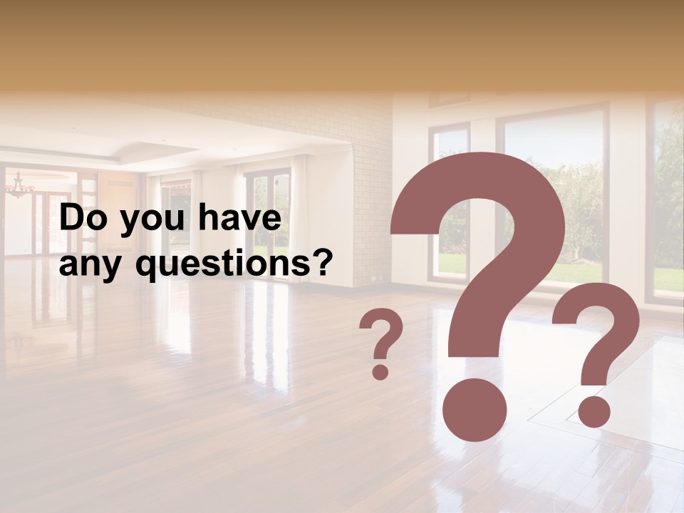 Light Trees Open PowerPoint Template