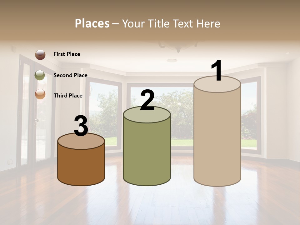 Nobody City Wooden PowerPoint Template