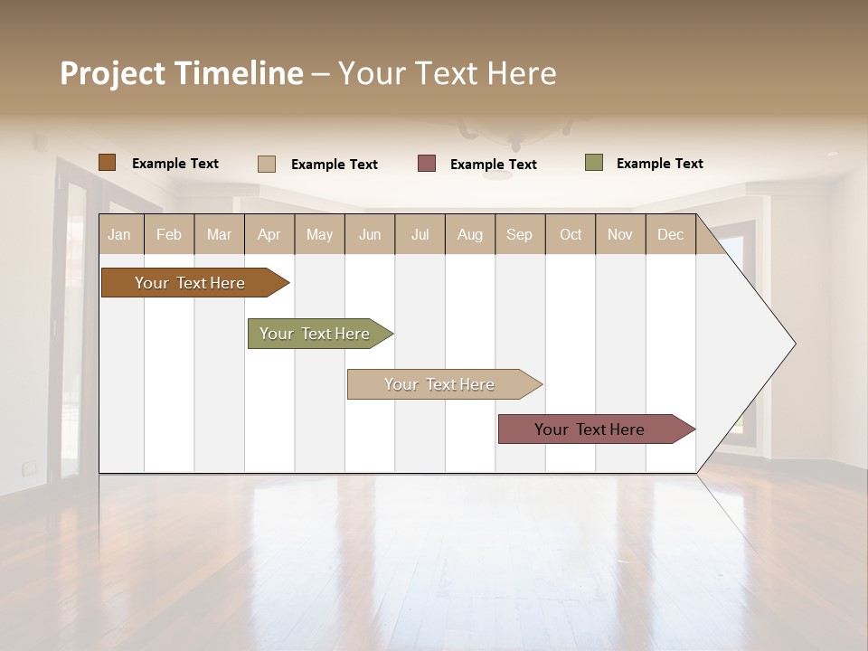 Nobody City Wooden PowerPoint Template