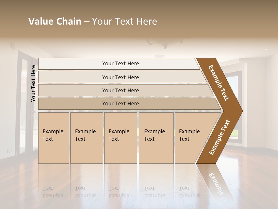 Nobody City Wooden PowerPoint Template