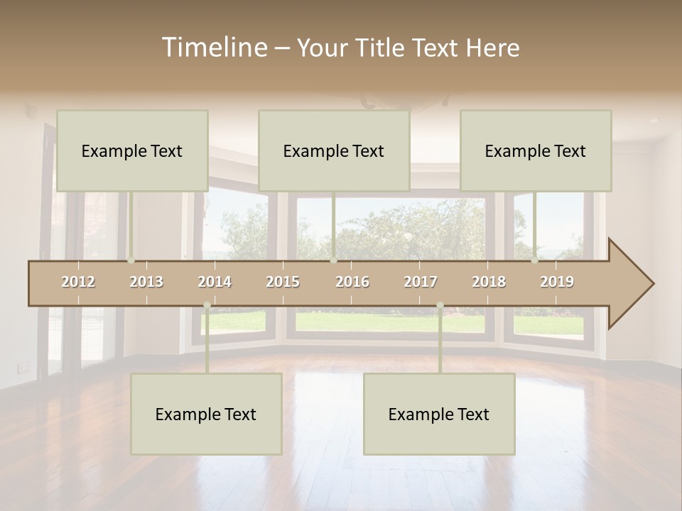 Nobody City Wooden PowerPoint Template
