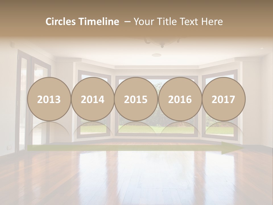 Nobody City Wooden PowerPoint Template