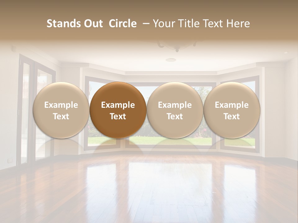 Nobody City Wooden PowerPoint Template