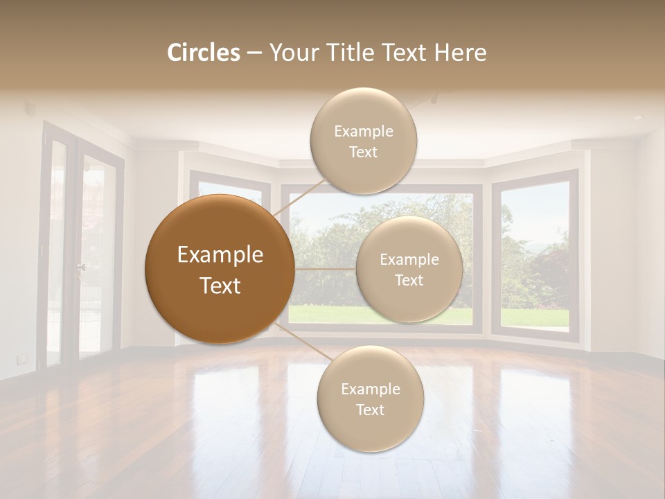 Nobody City Wooden PowerPoint Template