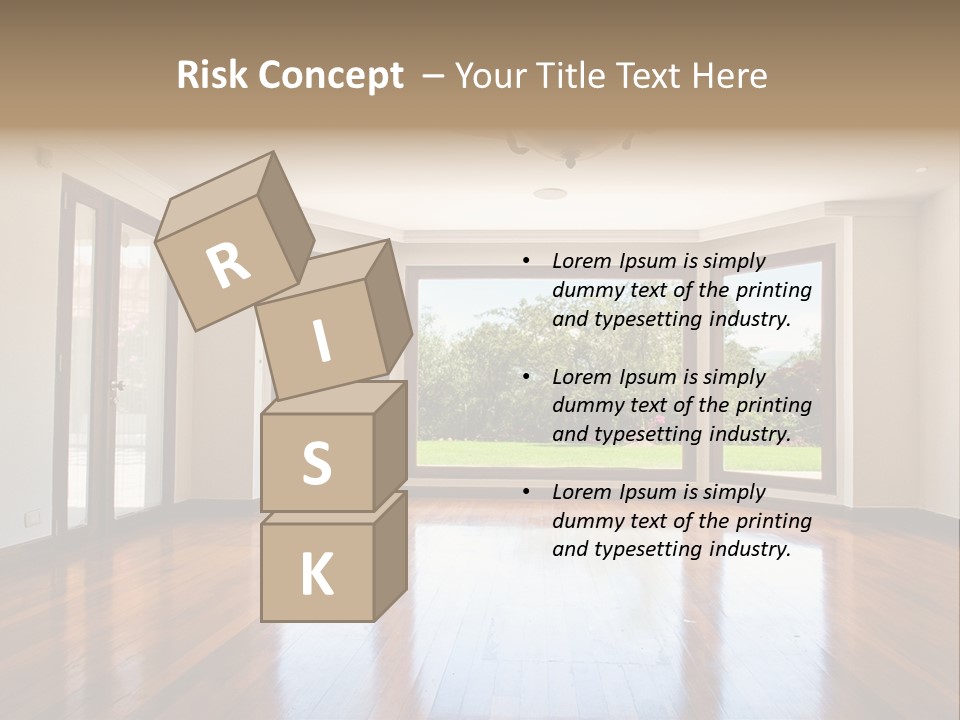 Nobody City Wooden PowerPoint Template