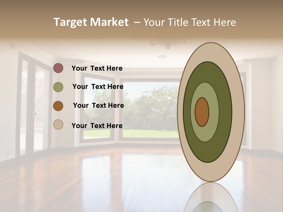 Nobody City Wooden PowerPoint Template