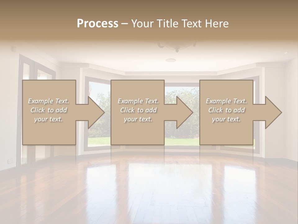 Nobody City Wooden PowerPoint Template
