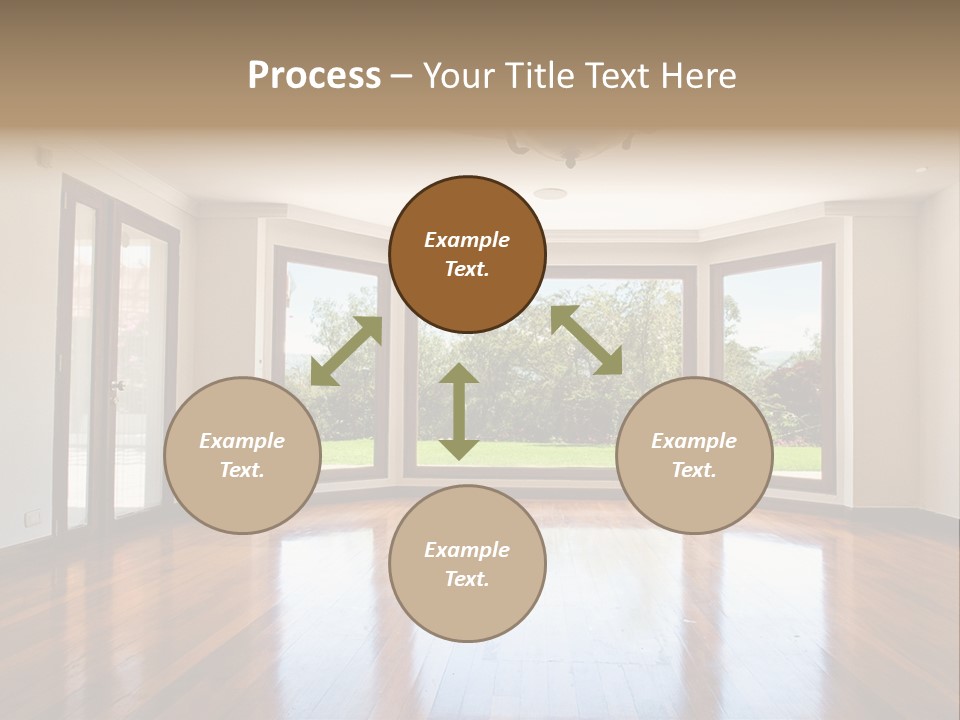 Nobody City Wooden PowerPoint Template