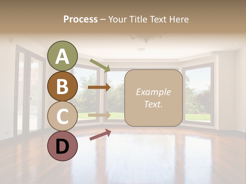 Nobody City Wooden PowerPoint Template