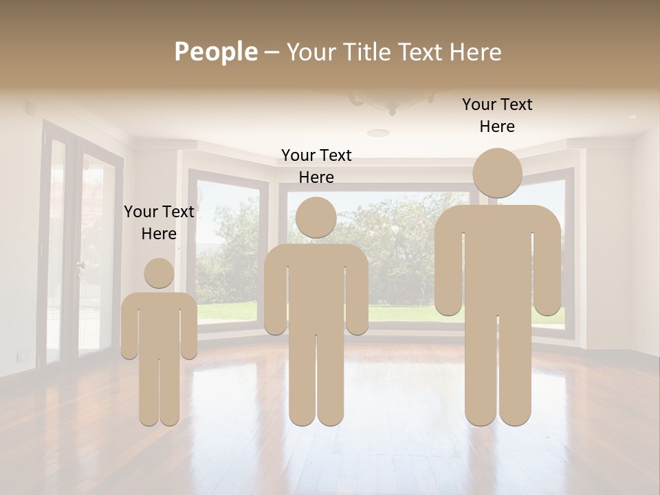 Nobody City Wooden PowerPoint Template