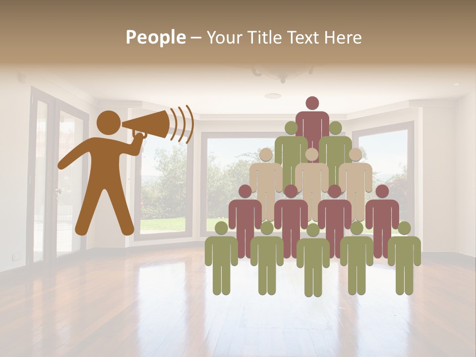 Nobody City Wooden PowerPoint Template