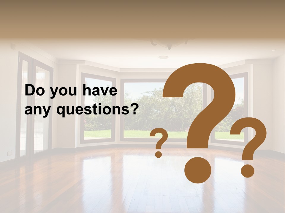 Nobody City Wooden PowerPoint Template