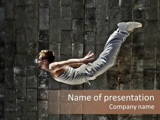 Street Performer Break PowerPoint Template