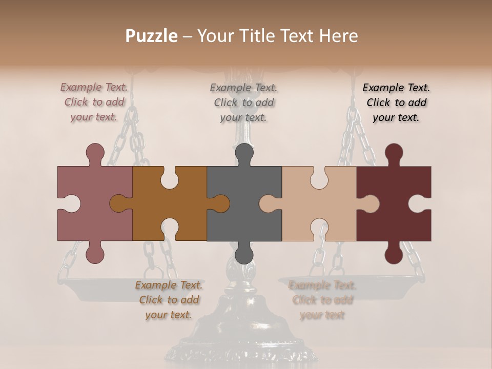 Jury Judgment Weigh PowerPoint Template