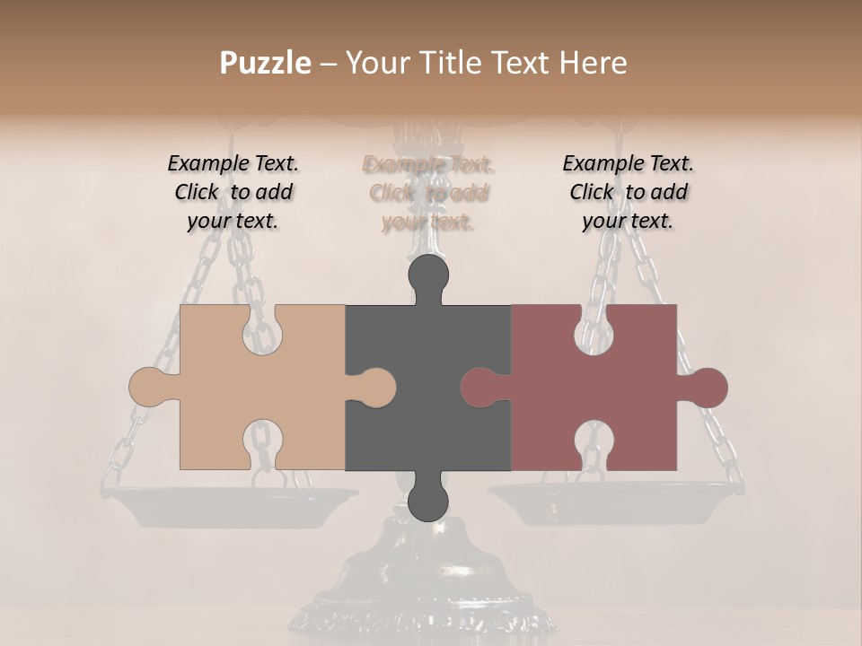 Jury Judgment Weigh PowerPoint Template