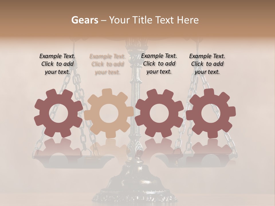 Jury Judgment Weigh PowerPoint Template