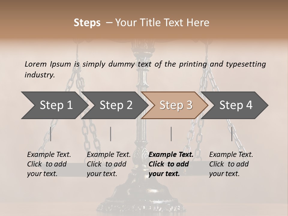 Jury Judgment Weigh PowerPoint Template