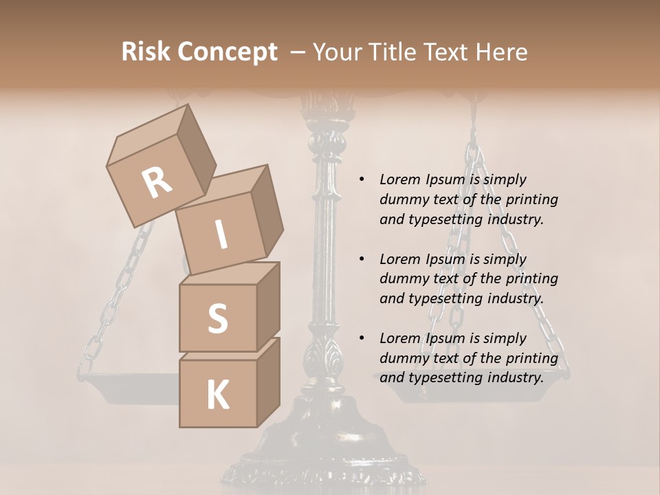 Jury Judgment Weigh PowerPoint Template