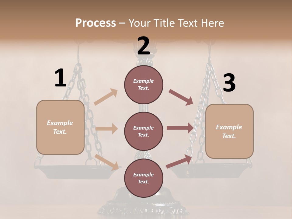 Jury Judgment Weigh PowerPoint Template