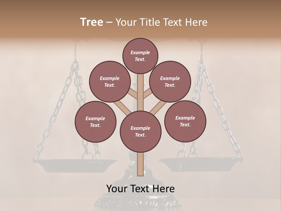 Jury Judgment Weigh PowerPoint Template