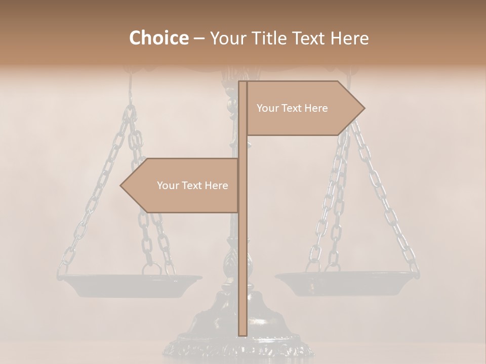 Jury Judgment Weigh PowerPoint Template