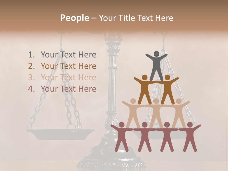 Jury Judgment Weigh PowerPoint Template