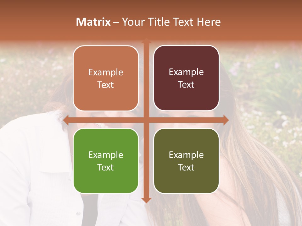 Women Parent Toothy Smile PowerPoint Template