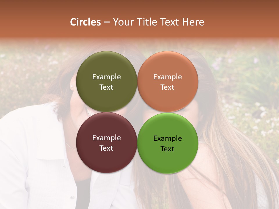 Women Parent Toothy Smile PowerPoint Template