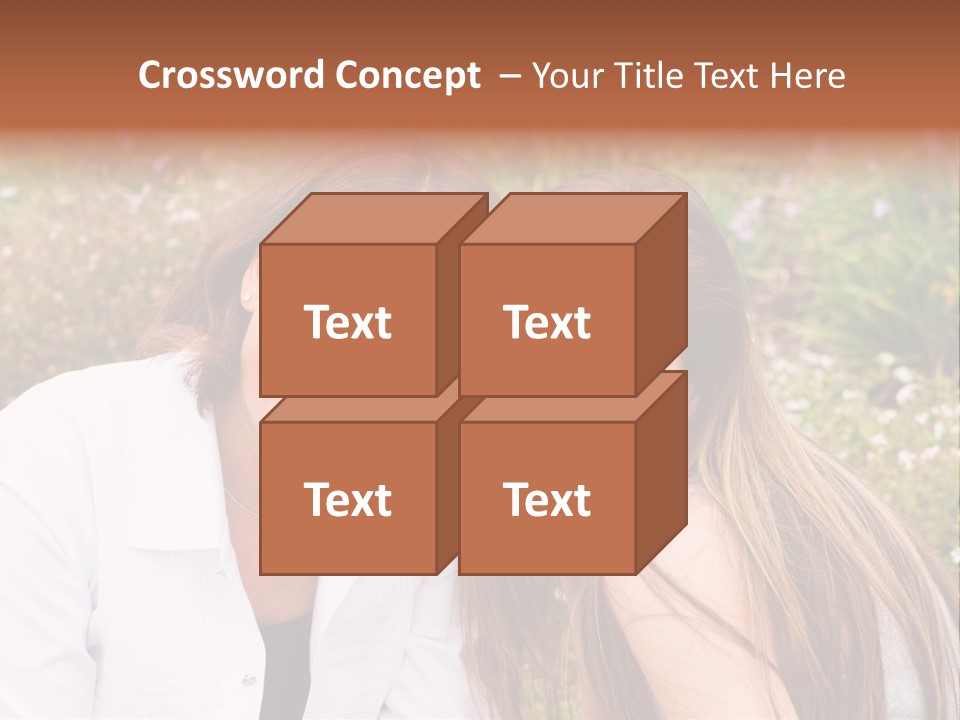 Women Parent Toothy Smile PowerPoint Template