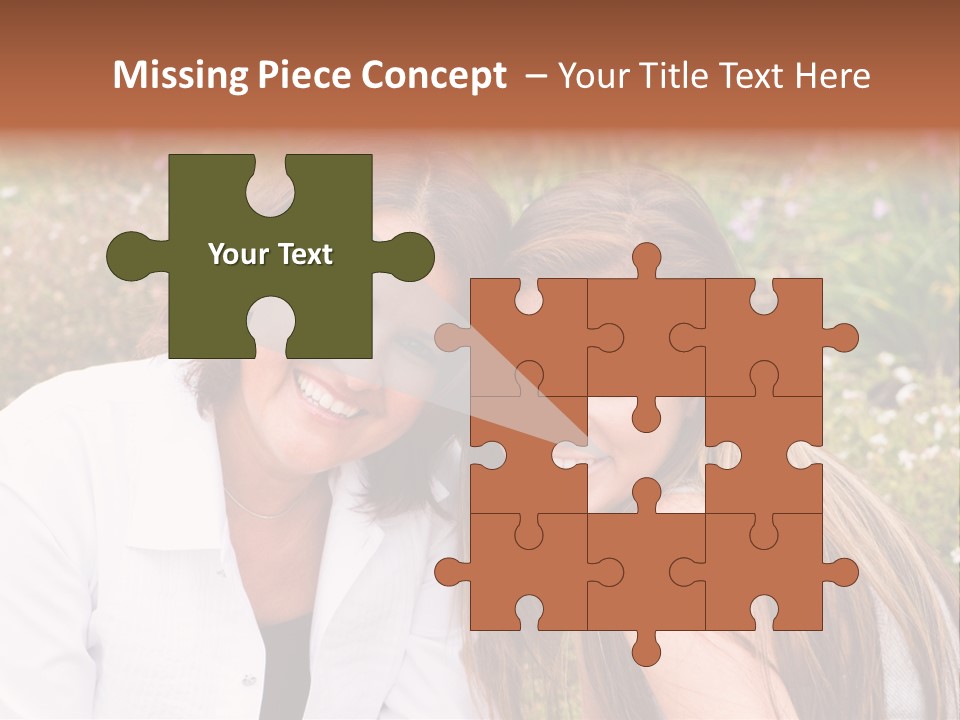 Women Parent Toothy Smile PowerPoint Template