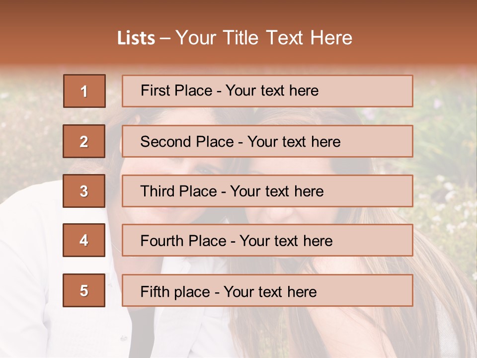 Women Parent Toothy Smile PowerPoint Template
