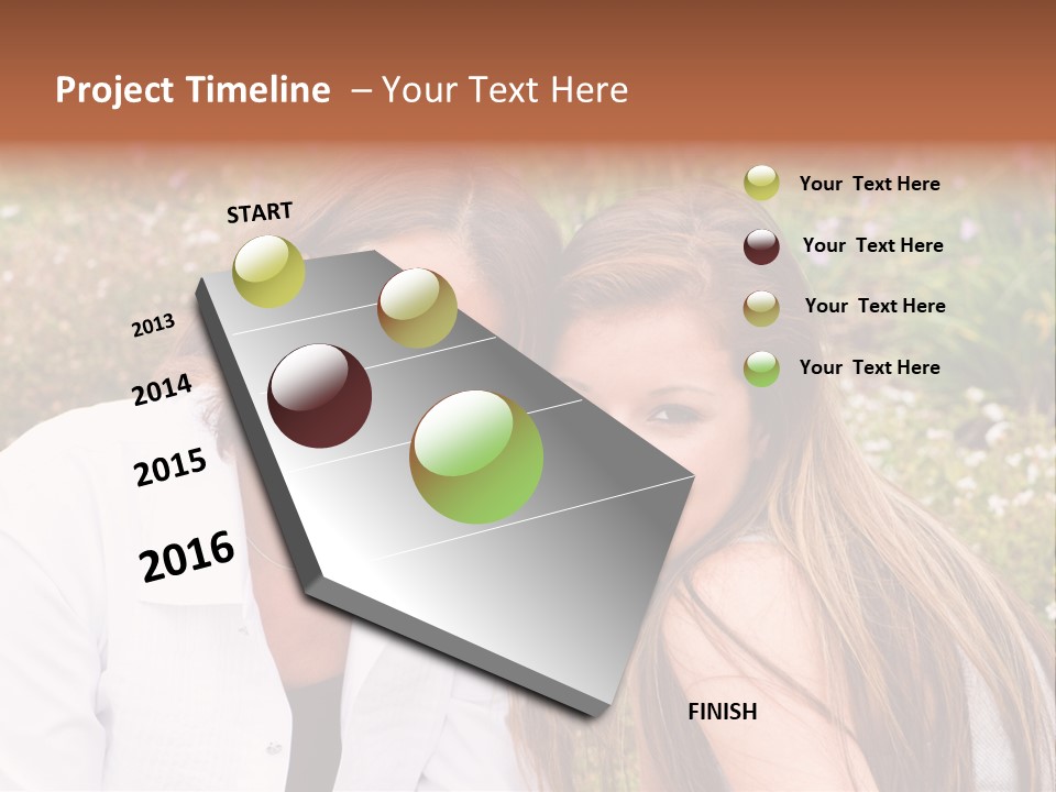 Women Parent Toothy Smile PowerPoint Template