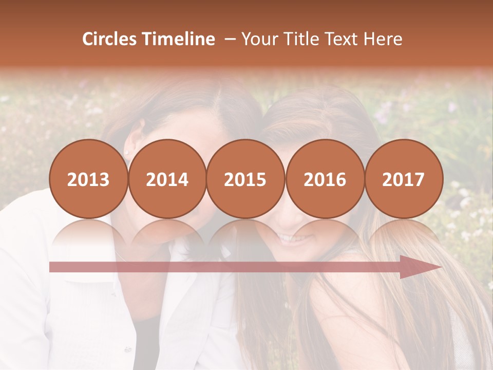 Women Parent Toothy Smile PowerPoint Template