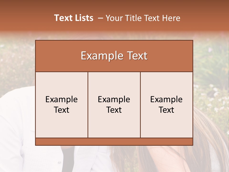 Women Parent Toothy Smile PowerPoint Template