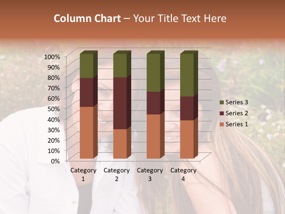 Women Parent Toothy Smile PowerPoint Template