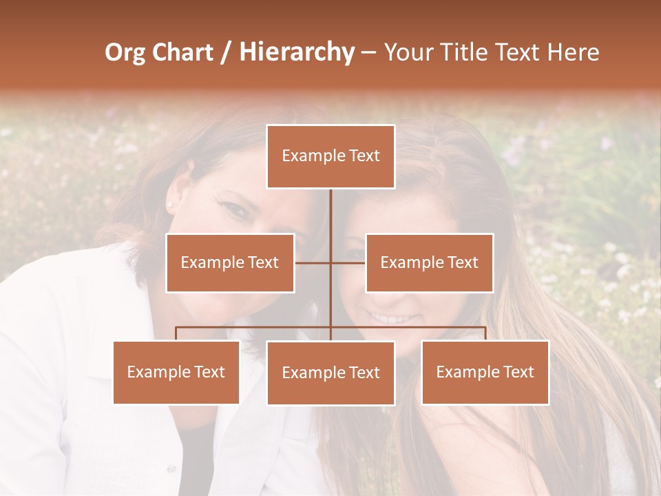 Women Parent Toothy Smile PowerPoint Template