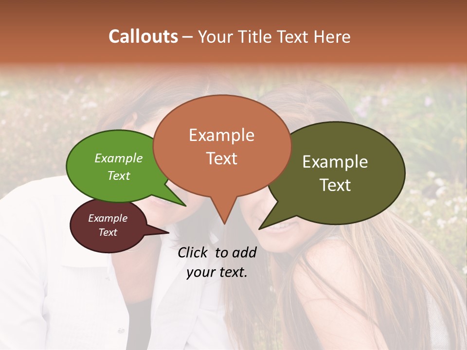 Women Parent Toothy Smile PowerPoint Template