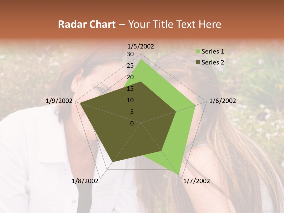 Women Parent Toothy Smile PowerPoint Template