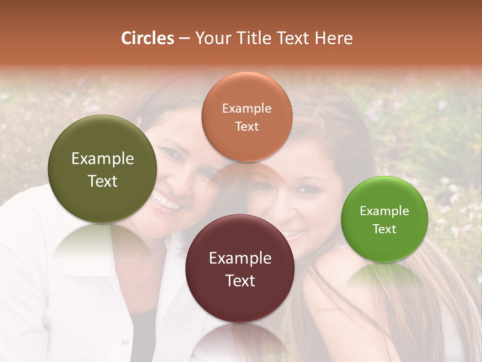 Women Parent Toothy Smile PowerPoint Template