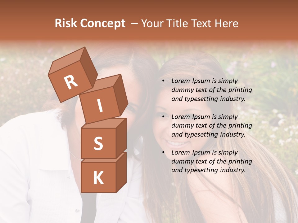 Women Parent Toothy Smile PowerPoint Template