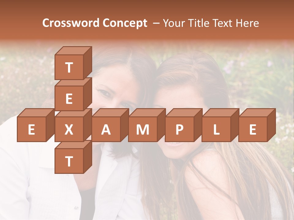 Women Parent Toothy Smile PowerPoint Template