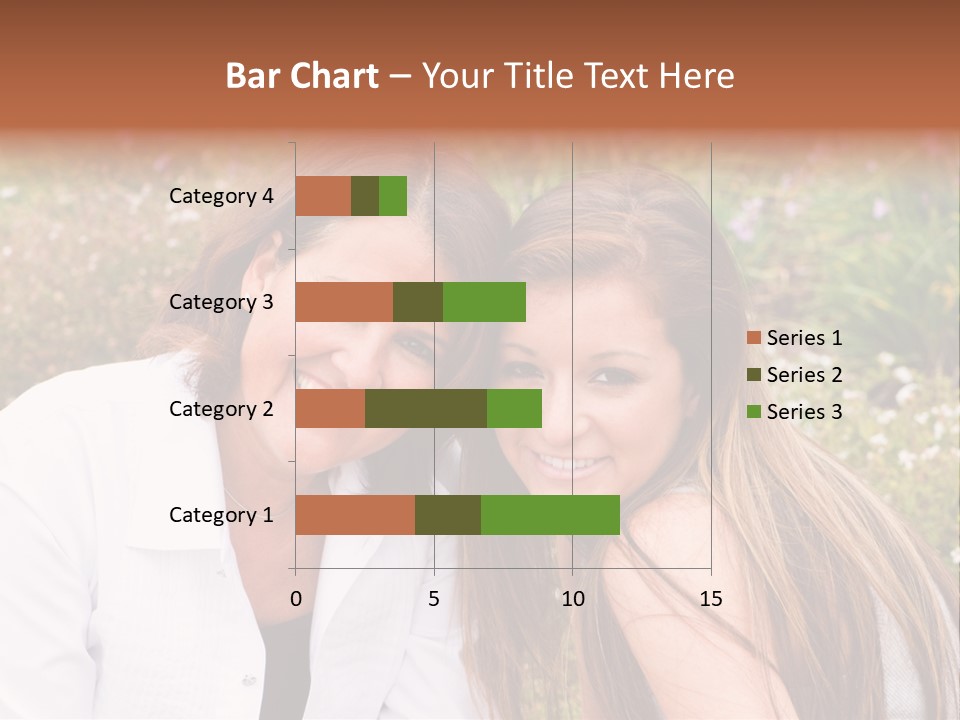 Women Parent Toothy Smile PowerPoint Template