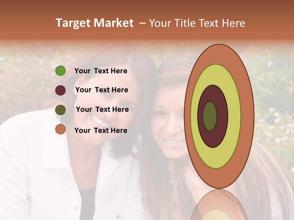 Women Parent Toothy Smile PowerPoint Template