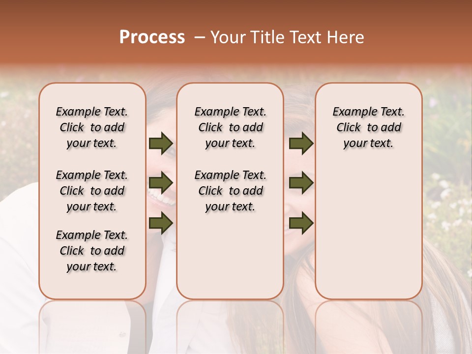 Women Parent Toothy Smile PowerPoint Template