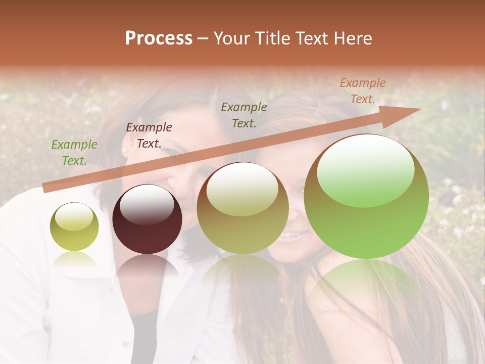 Women Parent Toothy Smile PowerPoint Template