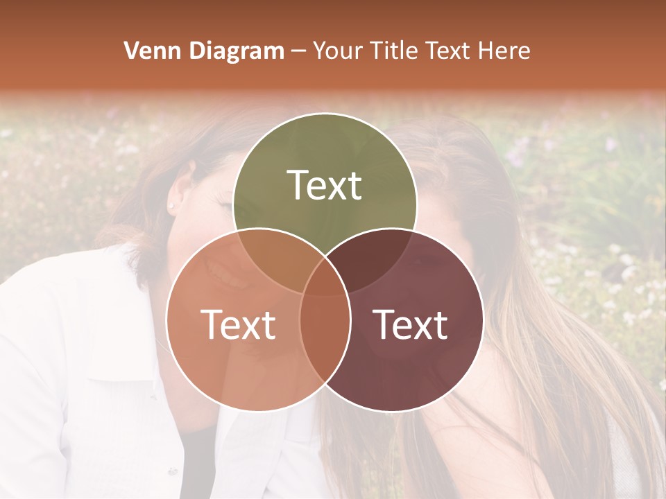 Women Parent Toothy Smile PowerPoint Template