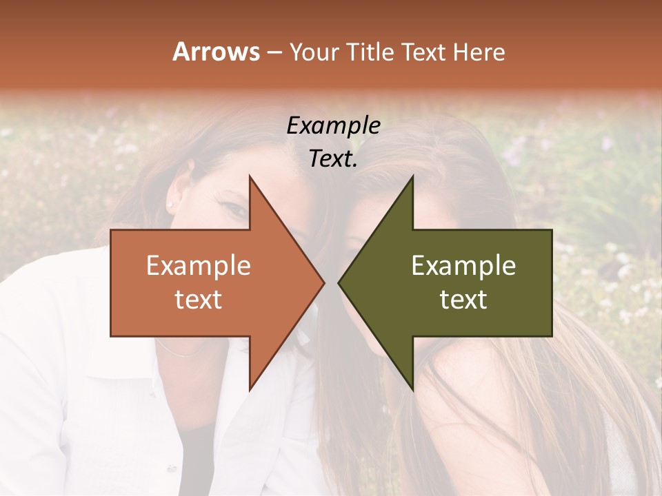 Women Parent Toothy Smile PowerPoint Template