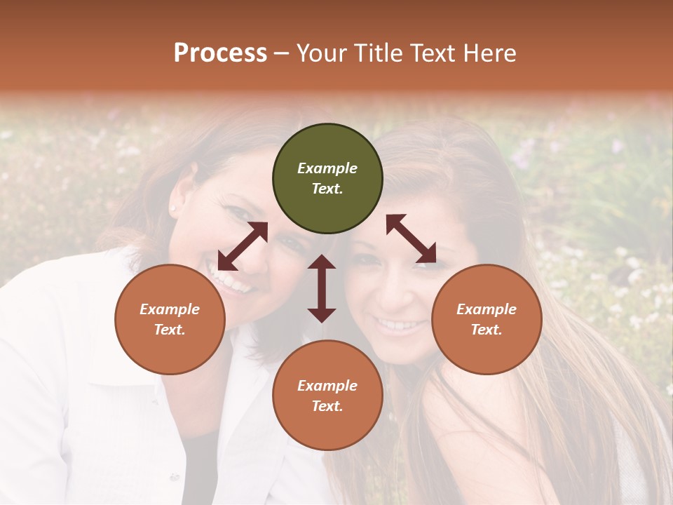 Women Parent Toothy Smile PowerPoint Template